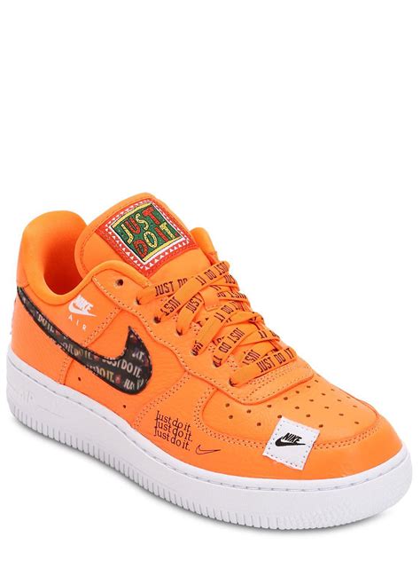 Orange Nike Air Force 1 Größe 41 online 